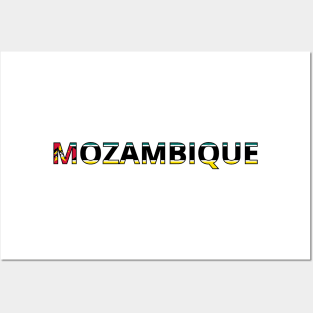 Drapeau Mozambique Posters and Art